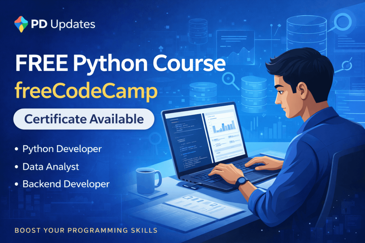 freeCodeCamp FREE Python Certification Course – Complete Guide for Beginners (2026)